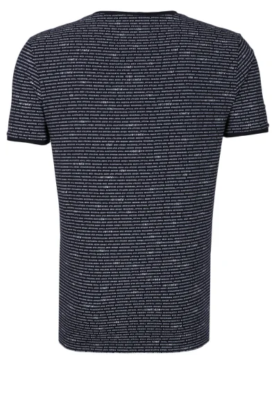 Text T-shirt BOSS ORANGE navy blue